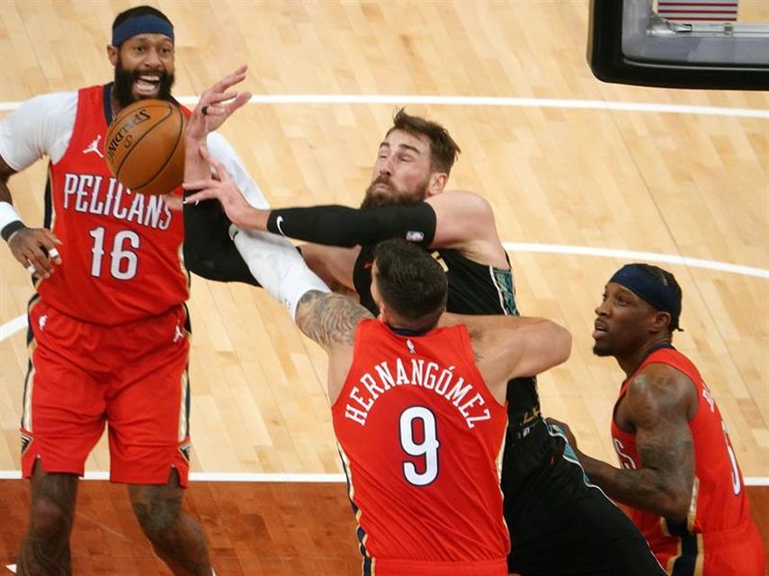 115-110. Ante los Pelicans, Brooks y Valanciunas aseguran a los Grizzlies el torneo play-in del Oeste
