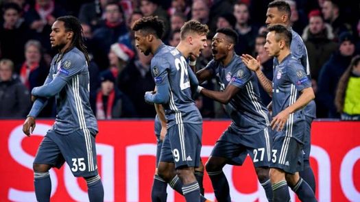 3-3. El Bayern Múnich empata ante el Ajax y pasa como primero de grupo