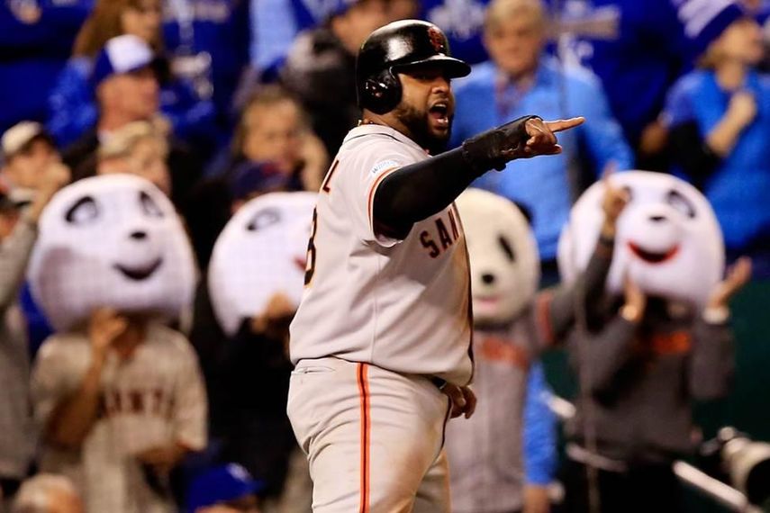 Sandoval brilla con una nueva marca y fue el héroe latino en la Serie Mundial