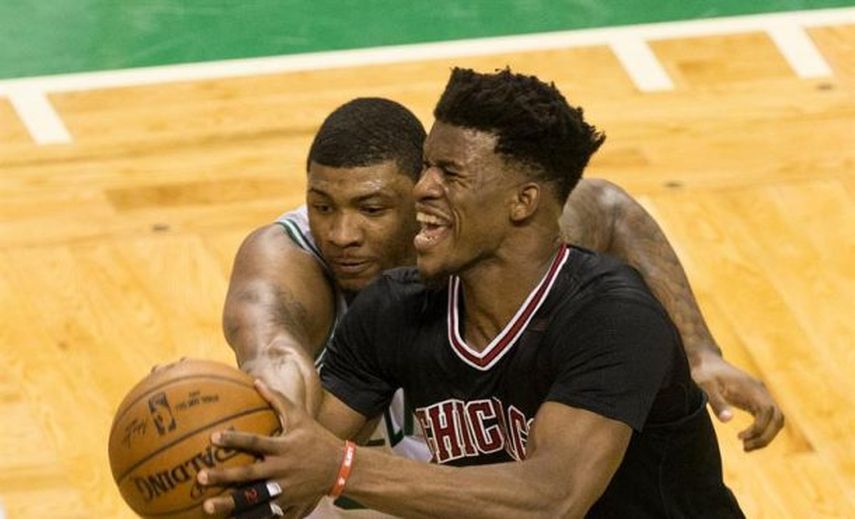 102-106. Butler y los Bulls superan a los campeones Celtics