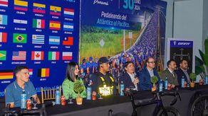 Ciclistas de diferentes países participarán en el Gran Fondo Oceáno a Oceáno 2024.&nbsp;