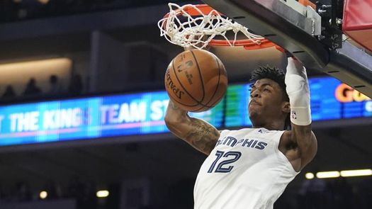 121-110. El novato Morant sorprende a Rockets y los Grizzlies logran la sexta victoria