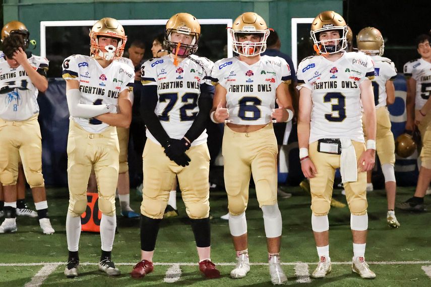 Los Fighting Owls se mantienen invictos en la quinta semana de la KFL U19 Varsity