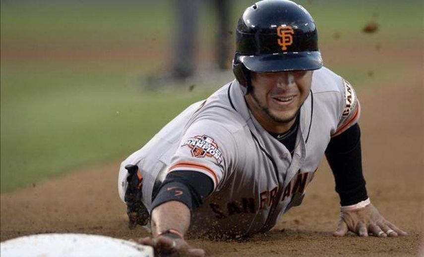 5-0. Blanco remolca la victoria de los Gigantes