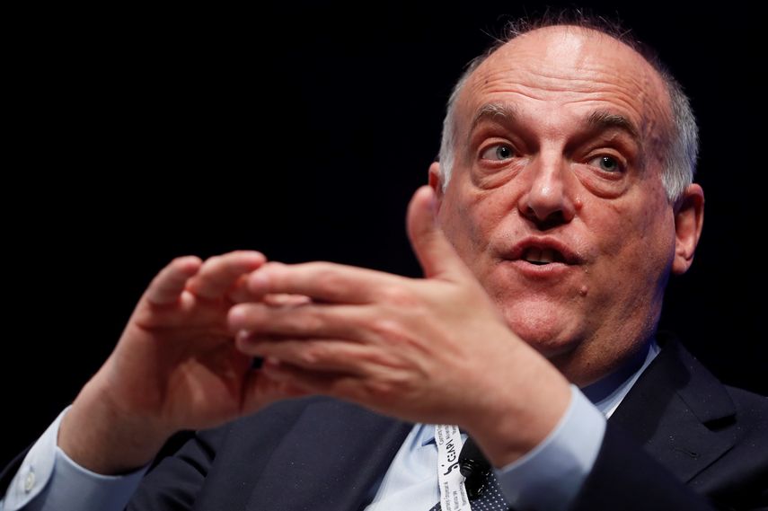 Tebas asegura que la digitalización ha hecho que el fútbol se consuma más