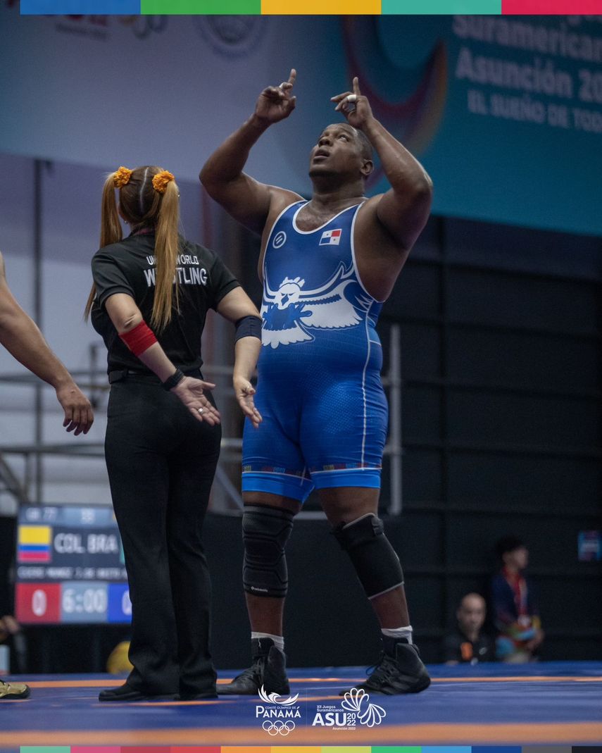 Panamá suma medalla en lucha con Rodolfo Waithe