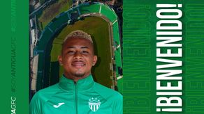 Yoameth Murillo con la piel del Antigua GFC.&nbsp;