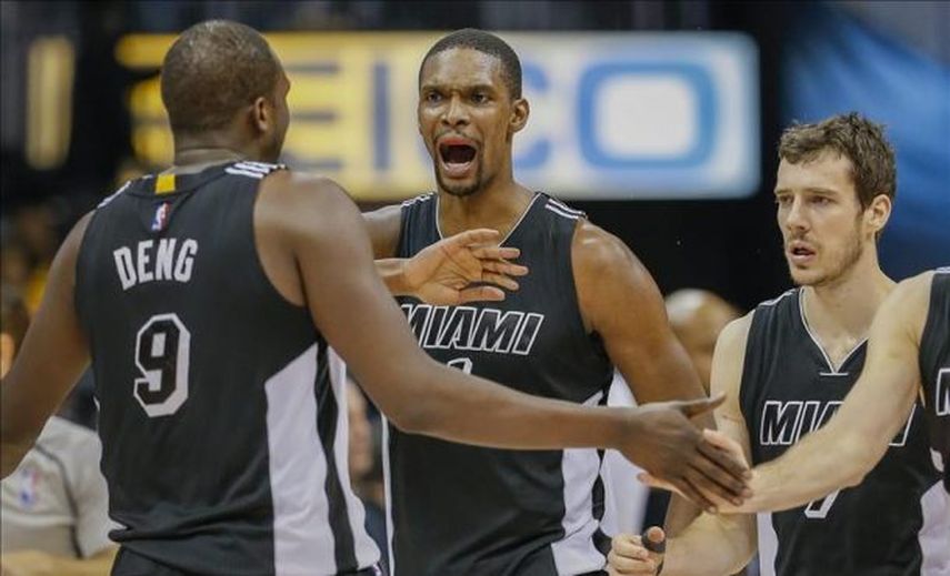 101-108. Bosh y Wade guían a los Heat que siguen a la caza del liderato