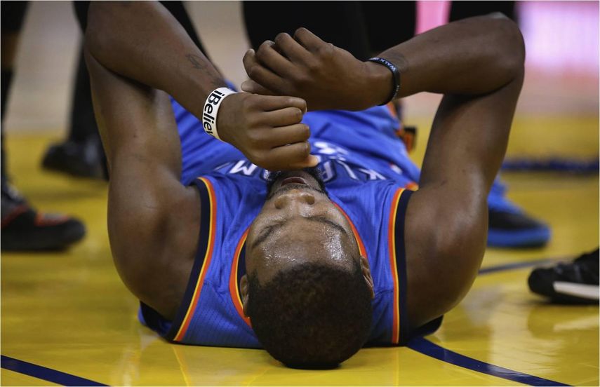 Durant no jugará contra los Spurs y se perderá el cuarto partido seguido