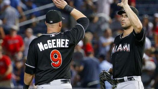 6-4. McGehee hizo posible que los Marlins ganaran el último partido en su campo