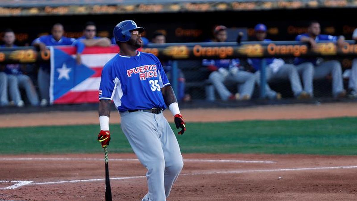 Kennys Vargas, de los Indios, campeón bate de la Liga de Béisbol de P.Rico