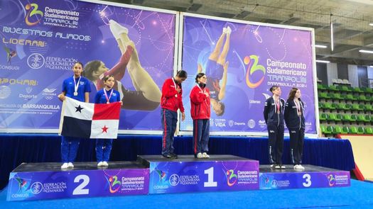 María Sofía Corbett e Isabel Goon Lan se llevaron las preseas de plata en la categoría Sincronismo Senior.&nbsp;