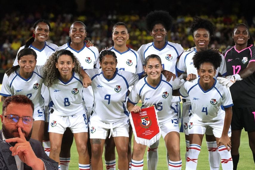 Panamá y su XI en el Pacual Guerrero.&nbsp;