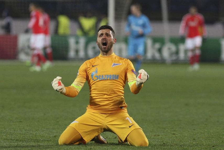 1-0. El Zenit sigue soñando al derrotar a un pobre Benfica