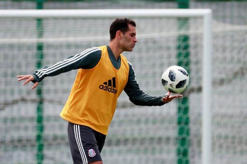 Rafa Márquez le habla al fútbol como si fuera una persona y le da gracias