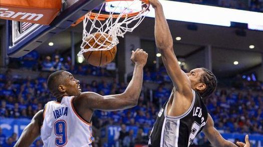102-91. Ibaka y Jones dieron la primera victoria a los diezmados Thunder