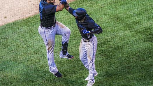 4-1. Marte sella con un jonrón la victoria de los Marlins sobre los Gigantes