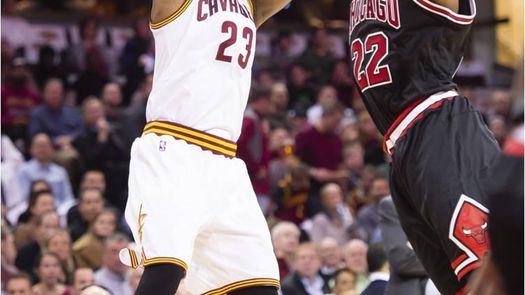 108-94. James y Cavaliers aprovechan la falta de acierto de los Bulls