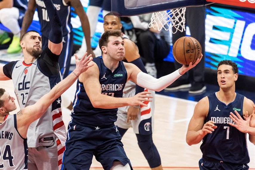 87-109. Ante los Wizards, Doncic y los Mavericks reivindican su condición de líderes