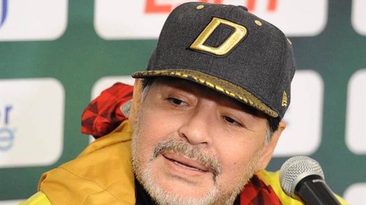 Maradona reaparecerá con los Dorados de Sinaloa el 5 de enero ante el Celaya