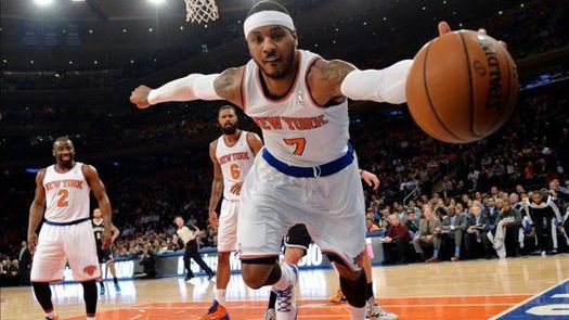 77-84. Anthony volvió a Syracuse con el triunfo de los Knicks sobre los Sixers