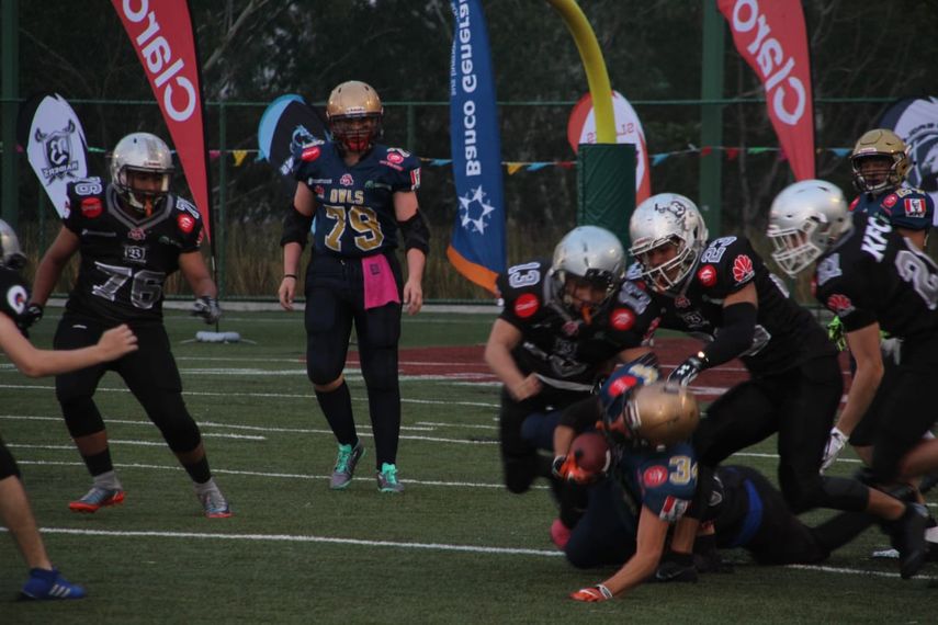 Viernes de finales en el Football Americano Kiwanis