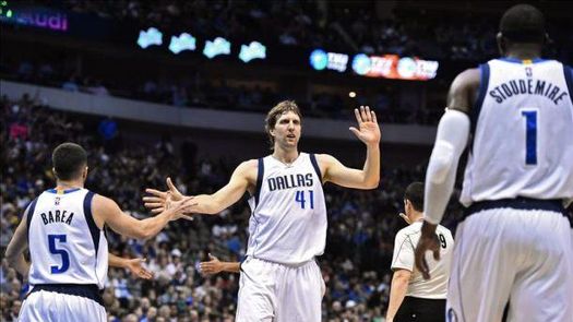 107-102. Nowitzki amplía la racha triunfal de los Mavericks