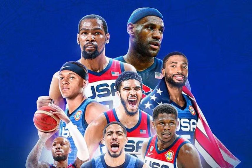 USA Basketball publicó la lista de jugadores para las Olimpiadas de París 2024.&nbsp;