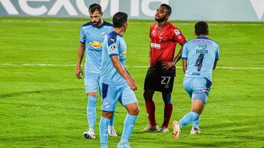 {altText(<p>Jhamal Rodríguez #27 acumuló 80 minutos en la Libertadores 2022.&nbsp;</p>,Jhamal Rodríguez se despide de la Libertadores )}