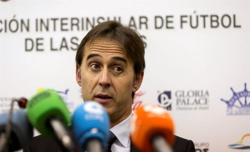 Julen Lopetegui, galardonado con las Llaves de Oro de una peña de Logroño