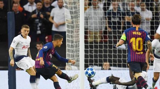 0-2. Coutinho y Rakitic adelantan al Barcelona