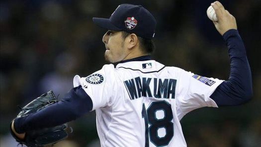 3-2. Iwakuma conduce desde la lomita el triunfo de los Marineros