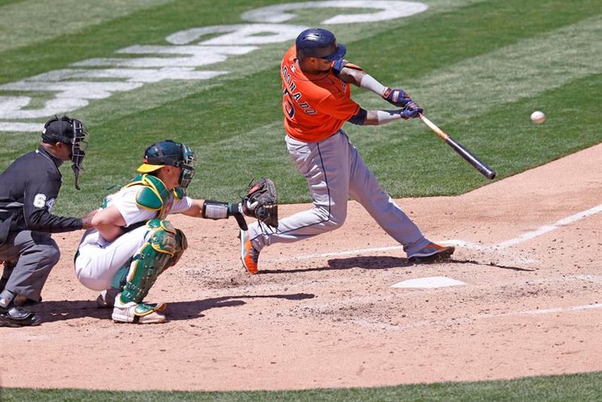 8-4. El boricua Maldonado encabeza el triunfo de los Astros, nuevos líderes