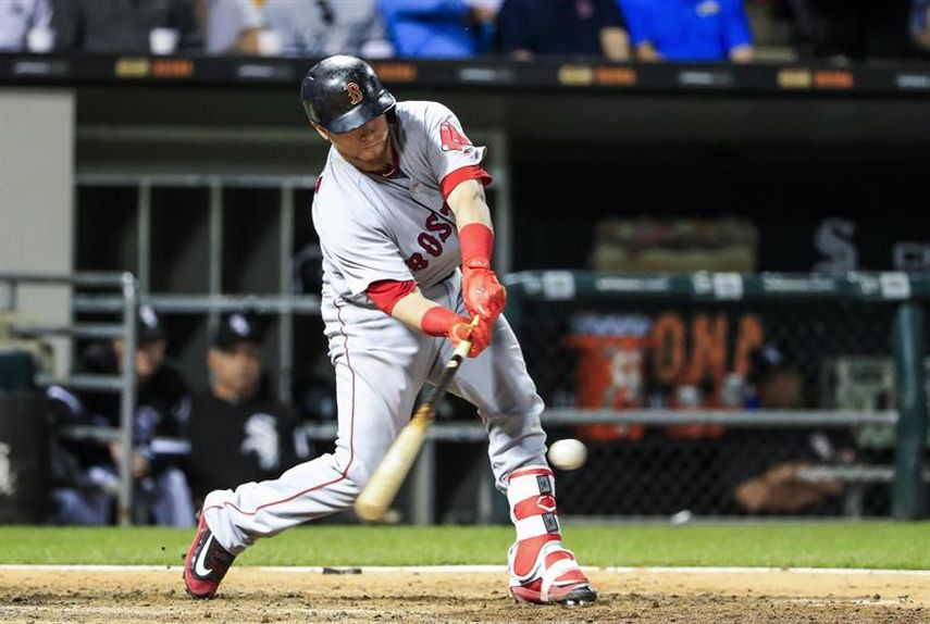 9-2. Christian Vázquez aporta un cuadrangular al triunfo de los Medias Rojas sobre los Rays
