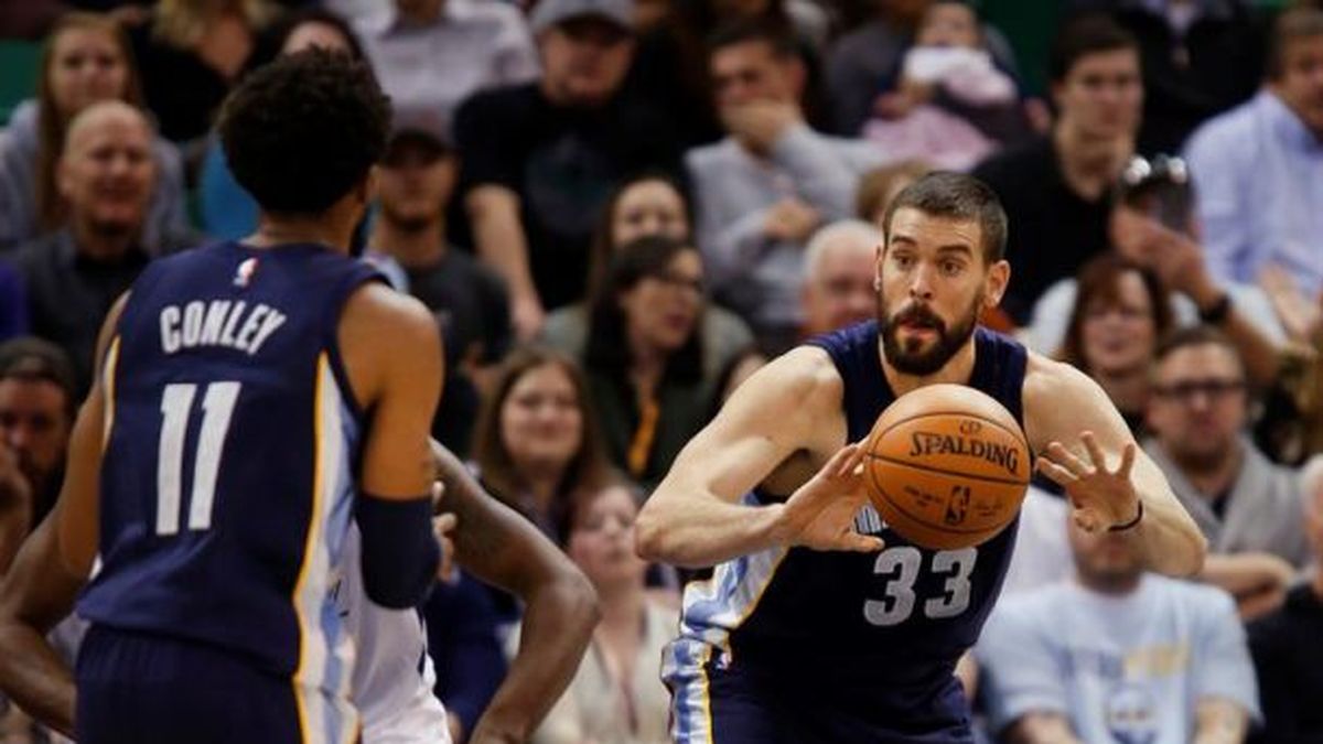 Marc estuvo en plan de figura y Pau Gasol de jugador completo