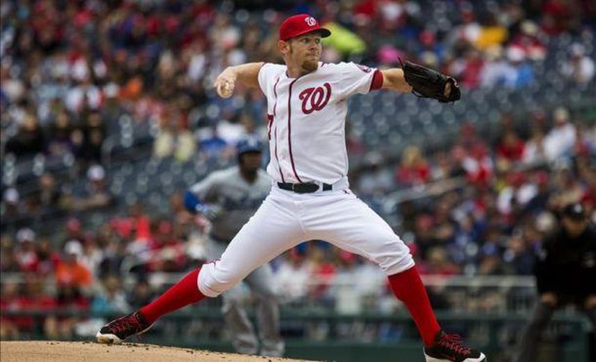 2-1. Strasburg mantiene a Nacionales con ventaja por mejor marca de liga