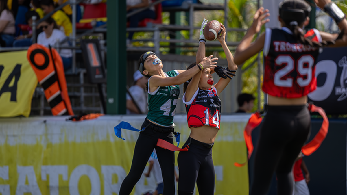 El Jamboree de Flag Football Mini Femenino de la KFL se vivió con éxito y gran nivel en el Copa Airlines Field.