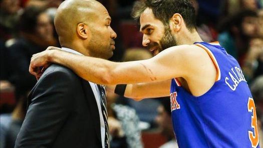 Calderón empató su mejor marca de la temporada en la derrota de los Knicks
