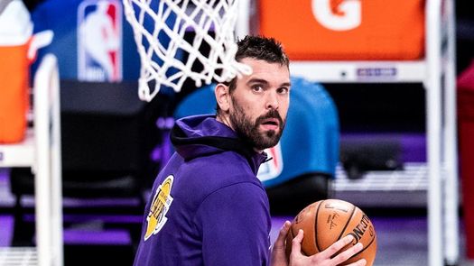 Marc Gasol, baja en los Lakers por el protocolo del coronavirus