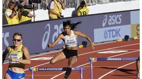 Gianna Woodruff fue finalista por primera vez en un Mundial de Atletismo. Foto: Paul Merca