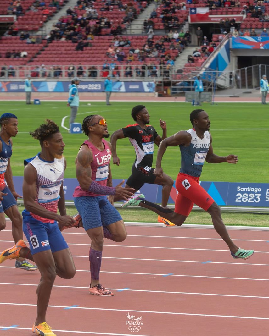 Alonso Edward finalizó 5to en los 200 metros planos