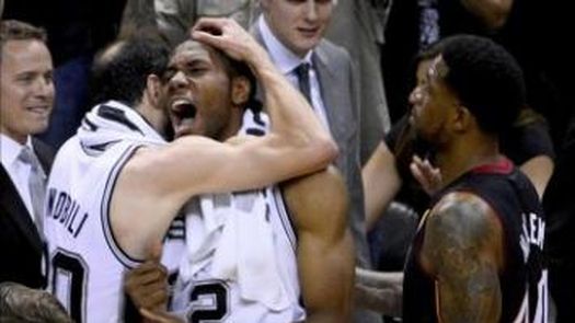 Leonard, Ginóbili, Parker y Duncan vivieron otra noche histórica