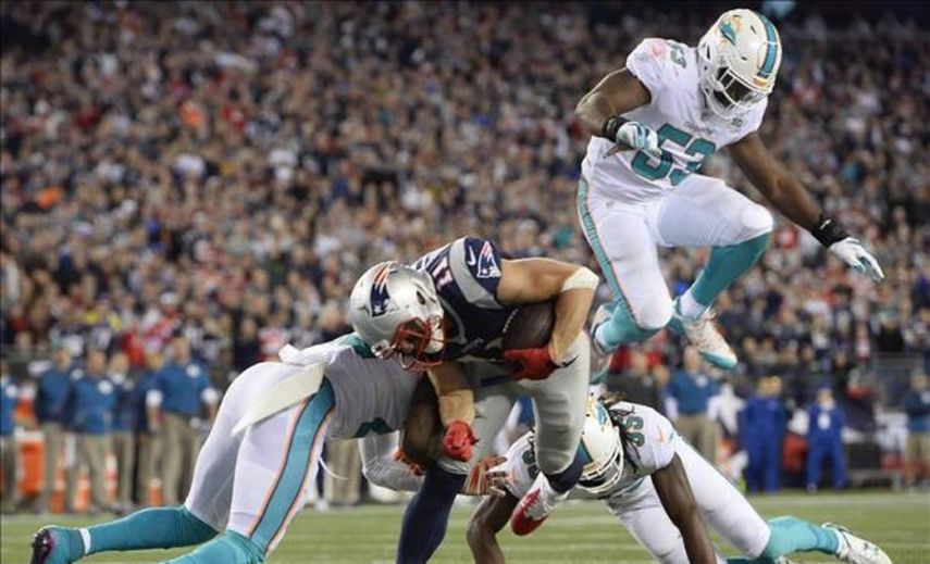 36-7. Otra noche impecable de Brady y defensa infranqueable de los Patriots