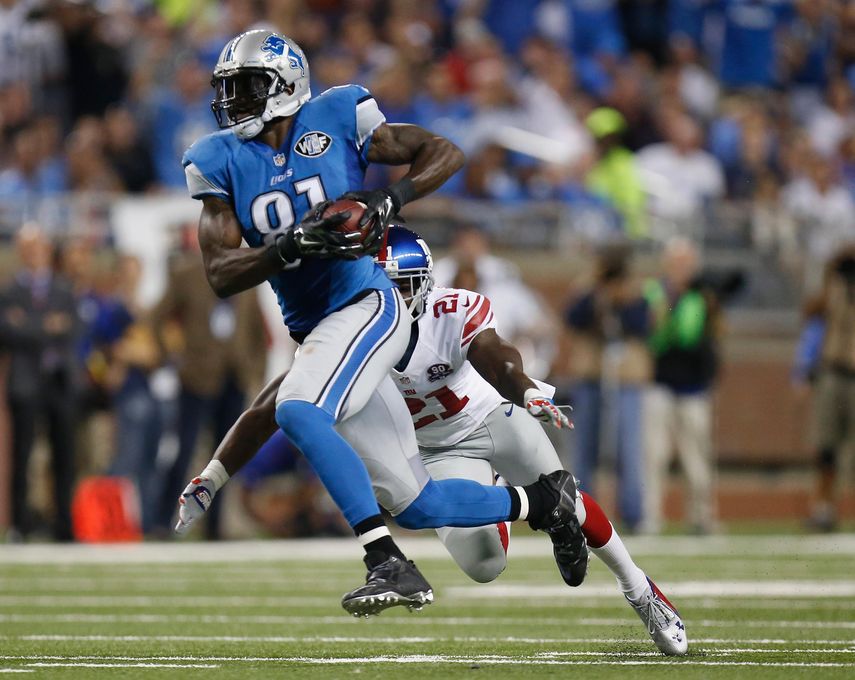 35-14. Stafford y Johnson destrozan a los Giants y dan el primer triunfo a Caldwell