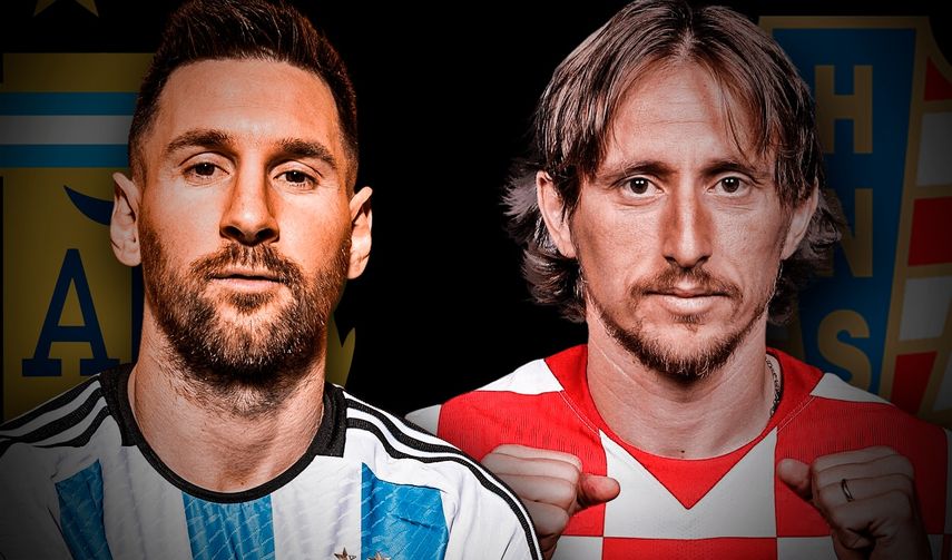 Argentina vs. Croacia. Messi vs. Modrić.&nbsp;
