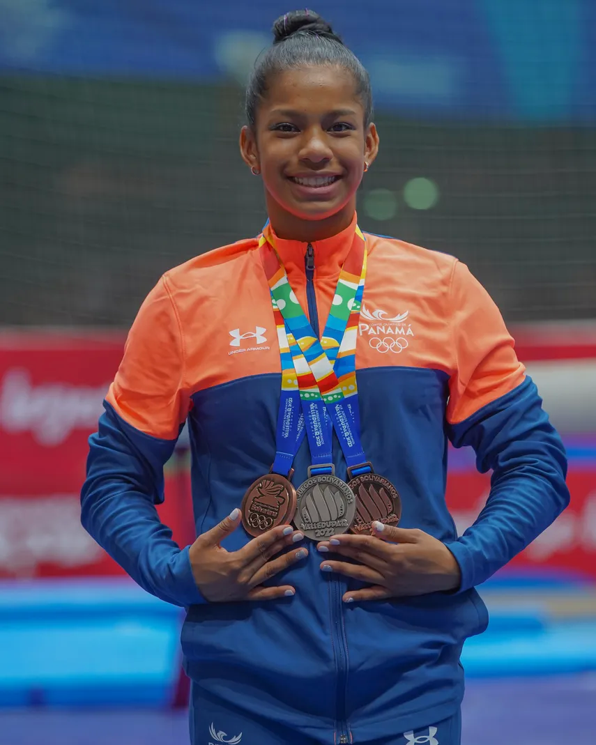 Karla Navas estará en el Mundial de Gimnasia