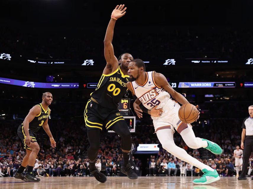Durant y Booker lideran a los Suns a su 5ta victoria seguida